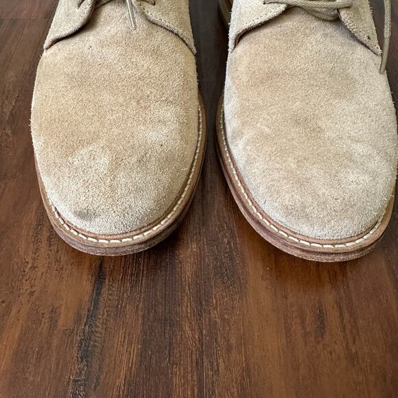 AMI ALEXANDRE MATTIUSSI Derby Shoes Tan Suede Lace Up Bluchers main image 7